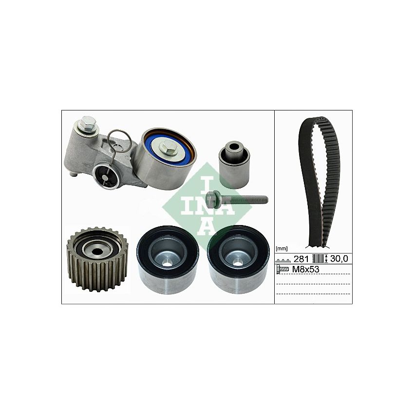 KOMPLET ROZRZĄDU INA 530056310 SUBARU 2.0-2.5 01-