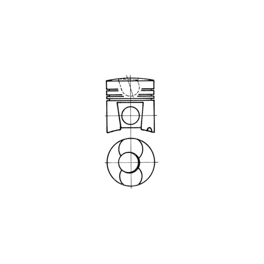 TŁOK KOLBENSCHMIDT 93224600 STD DEUTZ F6L413/513 75-