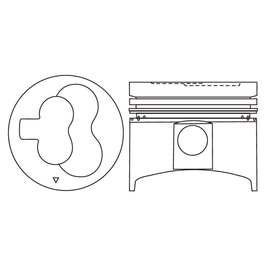 TŁOK MV PARTS P7457 STD MITSUBISHI L3E -