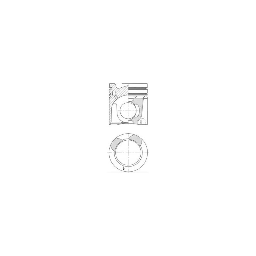TŁOK KOLBENSCHMIDT 41657600 STD VOLVO TAD950VE 05-