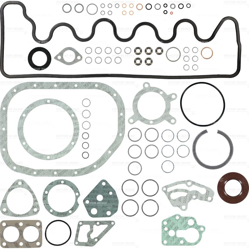 KOMPLET USZCZELEK BLOKU VICTOR REINZ 08-21407-10 MERCEDES 3.0D OM617 5cyl. 74-