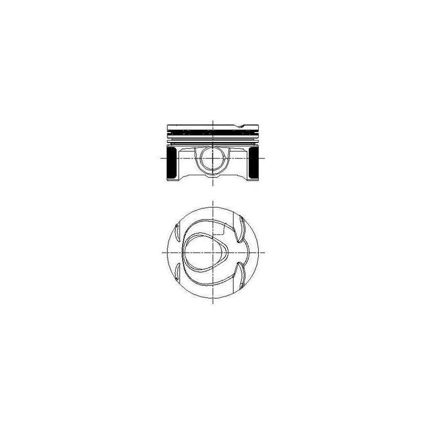 TŁOK MAHLE 001PI00163000 STD MERCEDES 1.8 07-