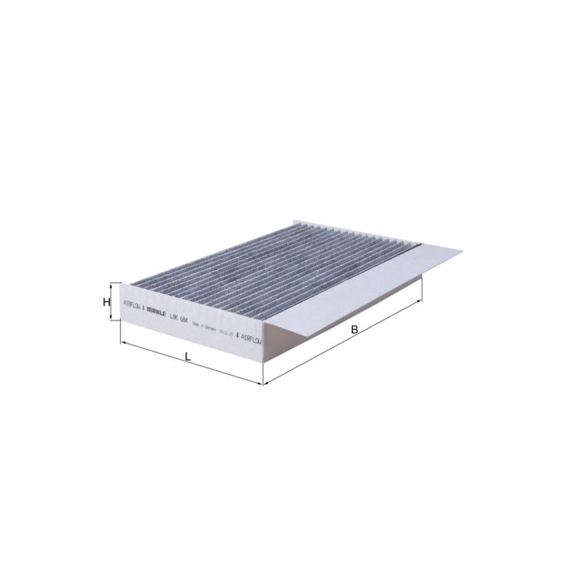 FILTR KABINOWY KNEHT LAK684 RENAULT 1.2-2.0 08-
