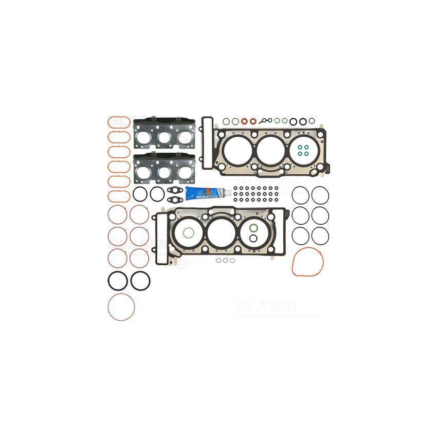 KOMPLET USZCZELEK GŁOWICY GLASER D90213-00 KPL.USZ.GŁ MERCEDES V6 3.0 13-