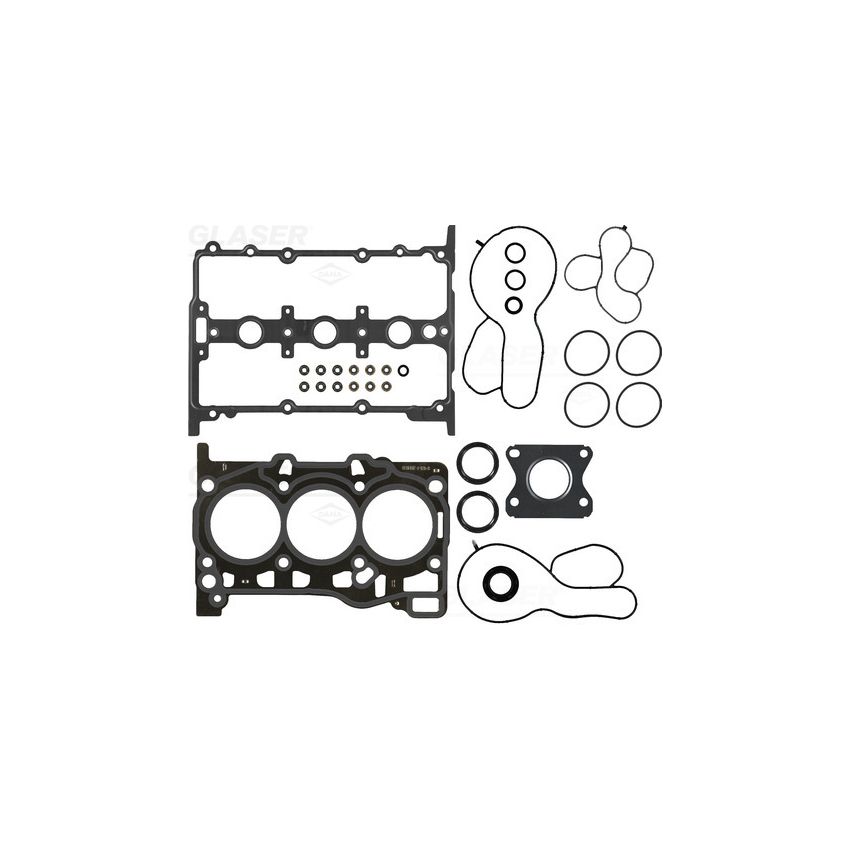KOMPLET USZCZELEK GŁOWICY GLASER D90278-00 VW 12V 1.0TSI 15-