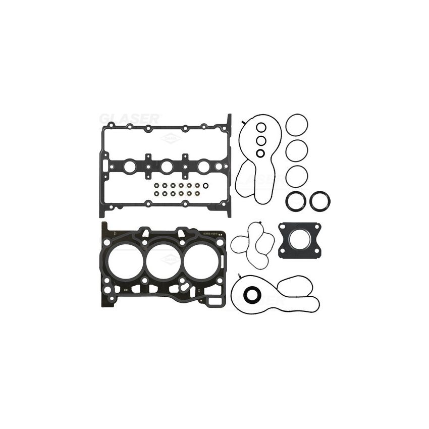 KOMPLET USZCZELEK GŁOWICY GLASER D90277-00 VW 12V 1.0TSI 14-