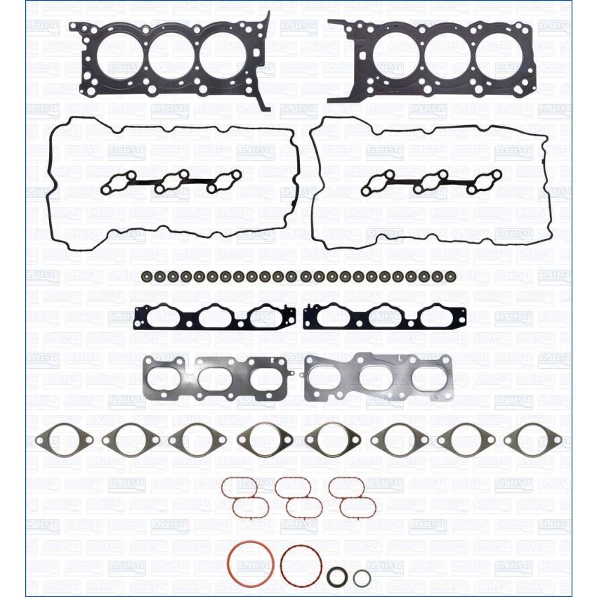 KOMPLET USZCZELEK GŁOWICY AJUSA 52466800 HYUNDAI V6 3.3 08-