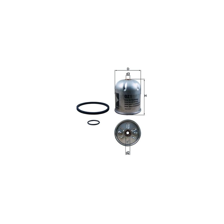 FILTR OLEJU KNEHT OZ1D MERCEDES OM541 -