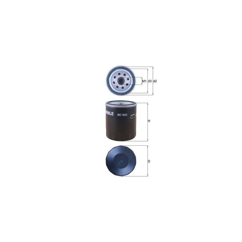 FILTR OLEJU KNEHT OC1053 VW 2.0TDI 09-
