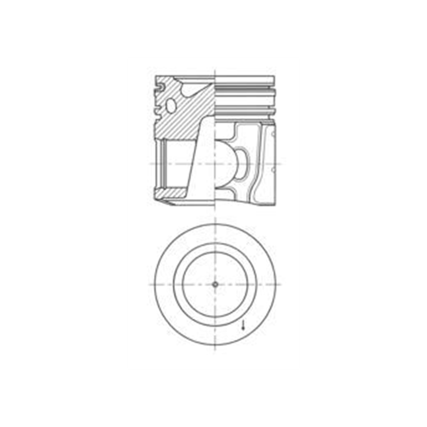 TŁOK KOLBENSCHMIDT 41728610 0.50 CUMMINS ISF3.8