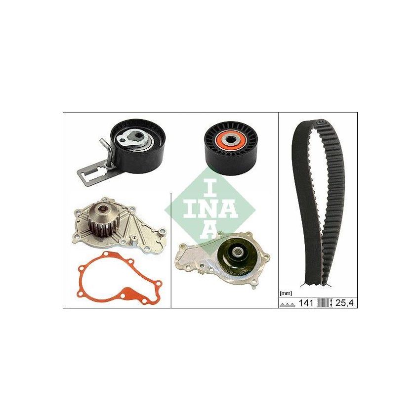 KOMPLET ROZRZĄDU INA 530061230 PSA 1.5-1.6D 10-