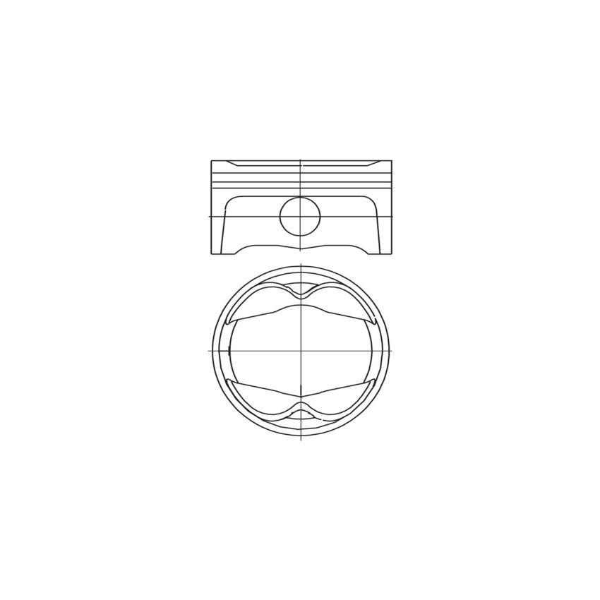 TŁOK MAHLE 503PI00102000 STD PORSCHE 3.4 97-