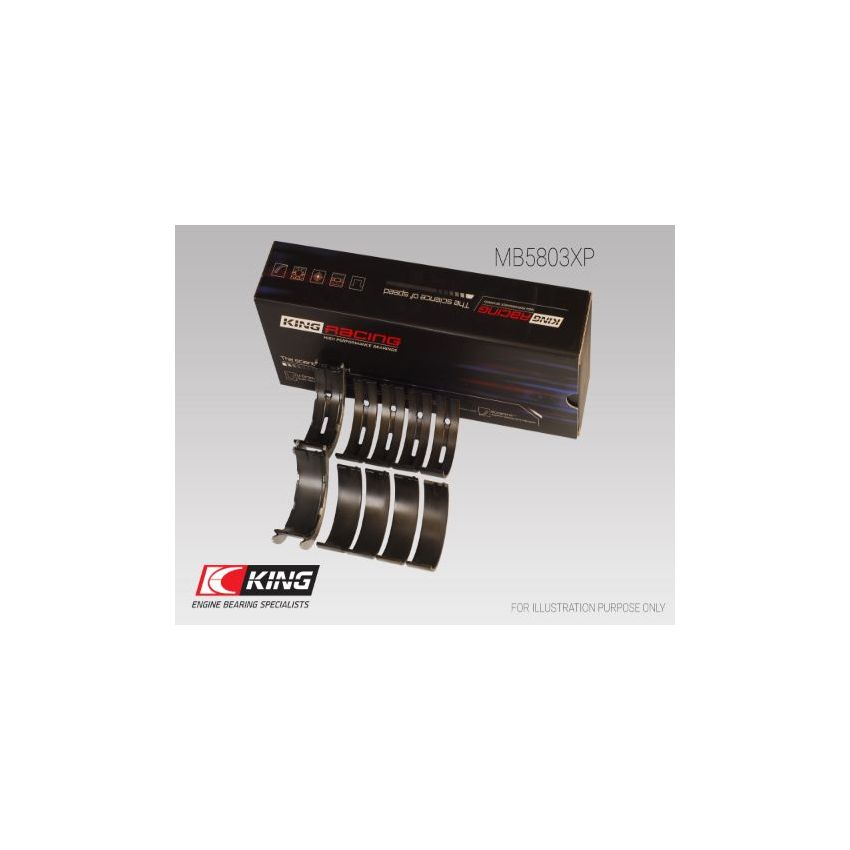PANEWKI GŁÓWNE KING BEARINGS MB5803XP STD BMW RACING 4.0 07-