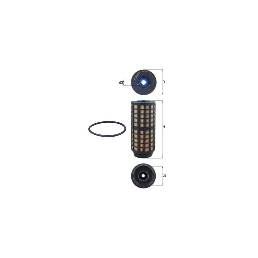 FILTR PALIWA KNEHT KX399D IVECO 2.3-3.0D 06-