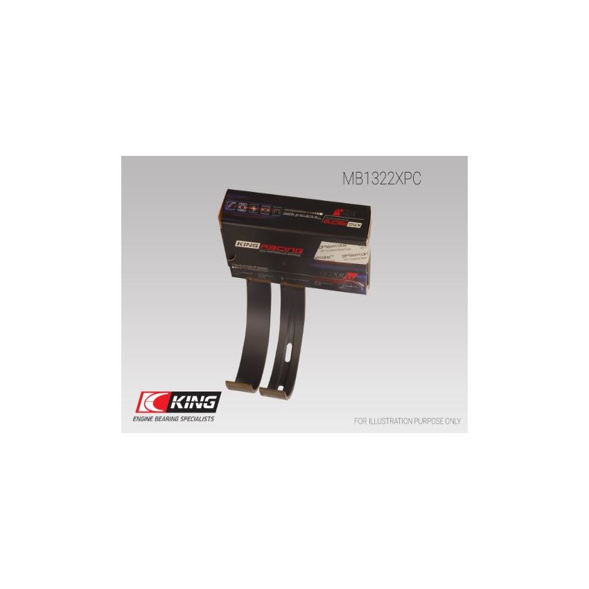 PANEWKI GŁÓWNE KING BEARINGS MB1322XPC STD VW RACING 4.0-5.2 10-