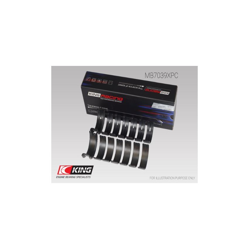 PANEWKI GŁÓWNE KING BEARINGS MB7039XPC STD BMW RACING 2.0-2.5 83-