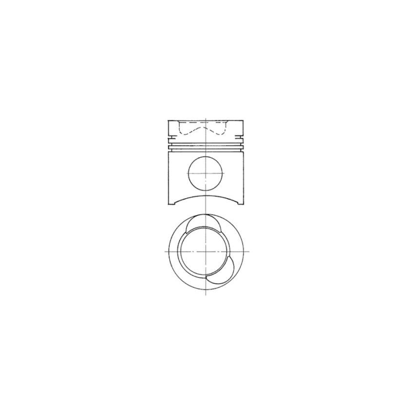 TŁOK KOLBENSCHMIDT 91683700 STD RVI MIDR06.20.45 80-