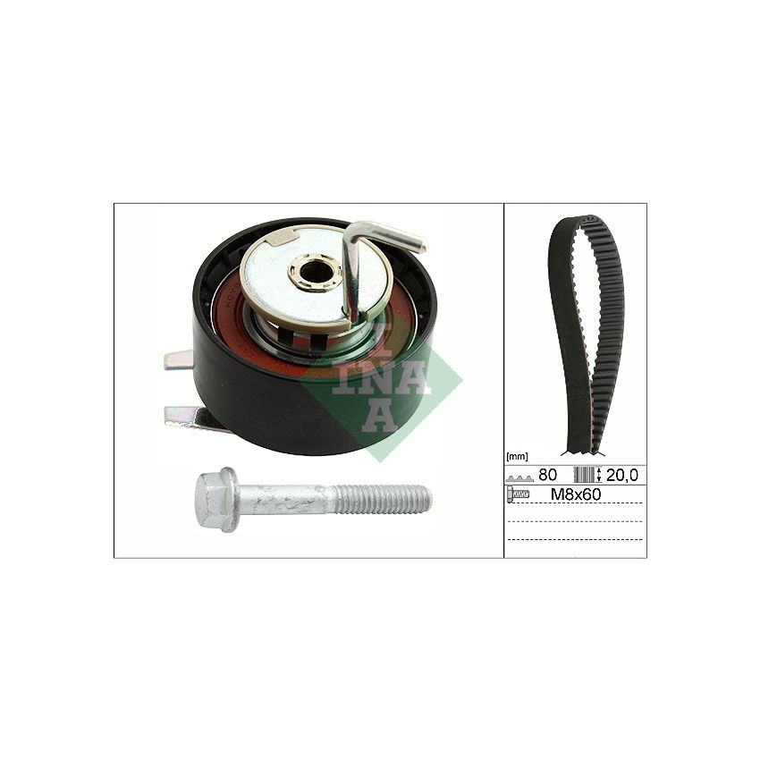 KOMPLET ROZRZĄDU INA 530069210 ROVER 2.7-3.0D 04-