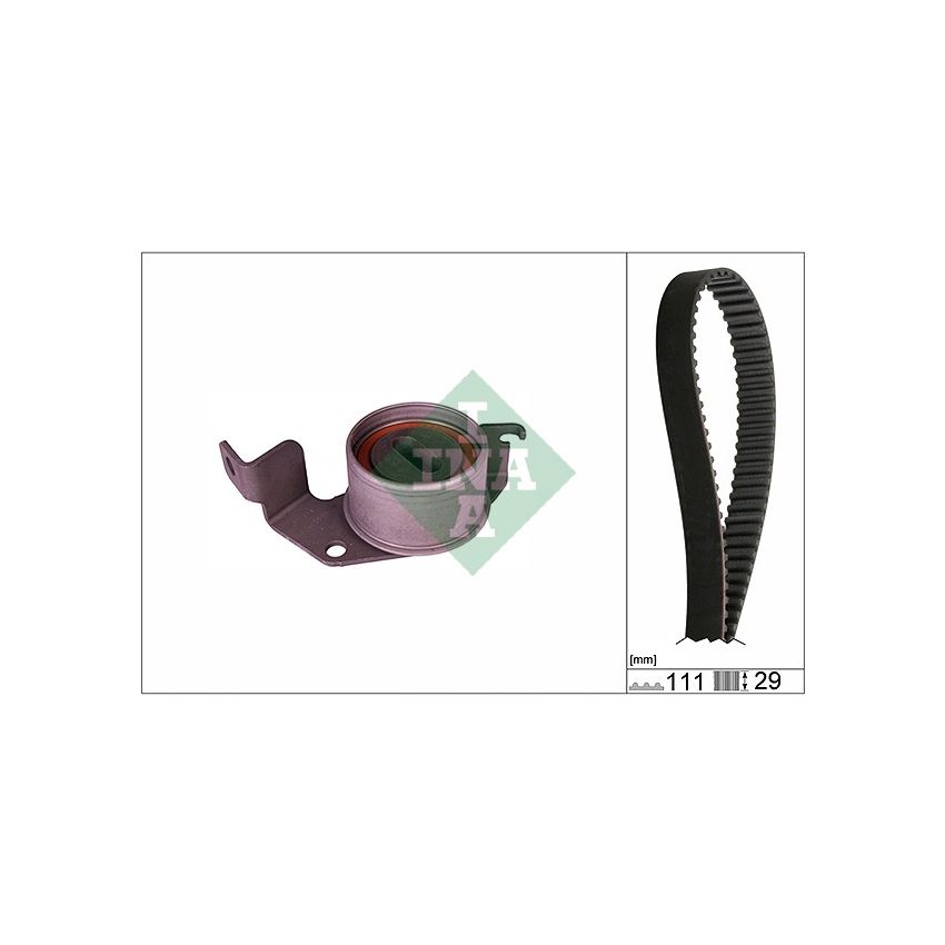 KOMPLET ROZRZĄDU INA 530030210 MITSUBISHI 1.6 96-
