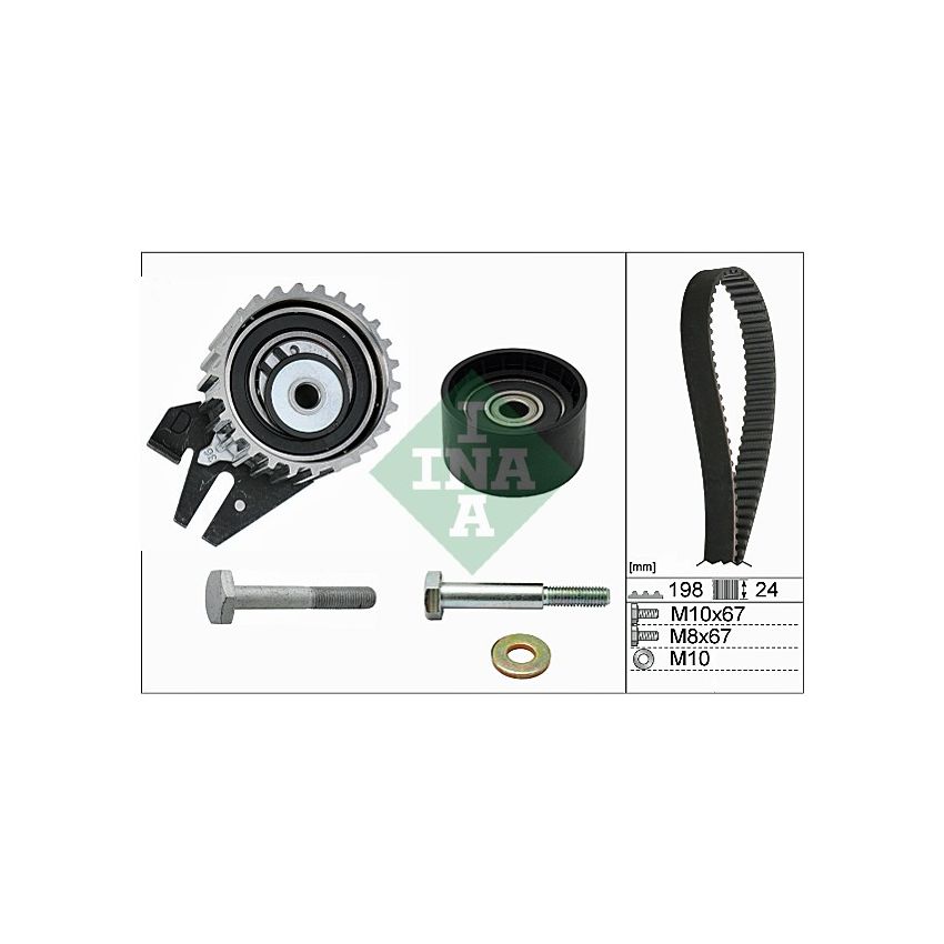 KOMPLET ROZRZĄDU INA 530062610 ALFA ROMEO 1.9-2.4D 02-06