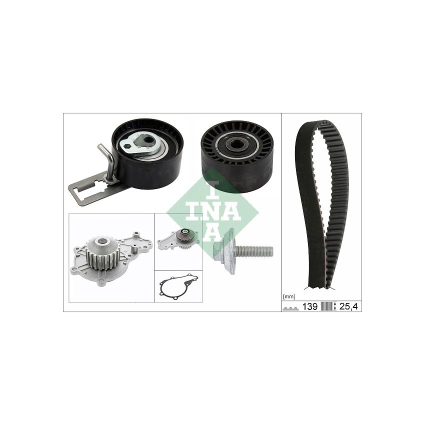 KOMPLET ROZRZĄDU INA 530061030 PSA 1.4D 09-