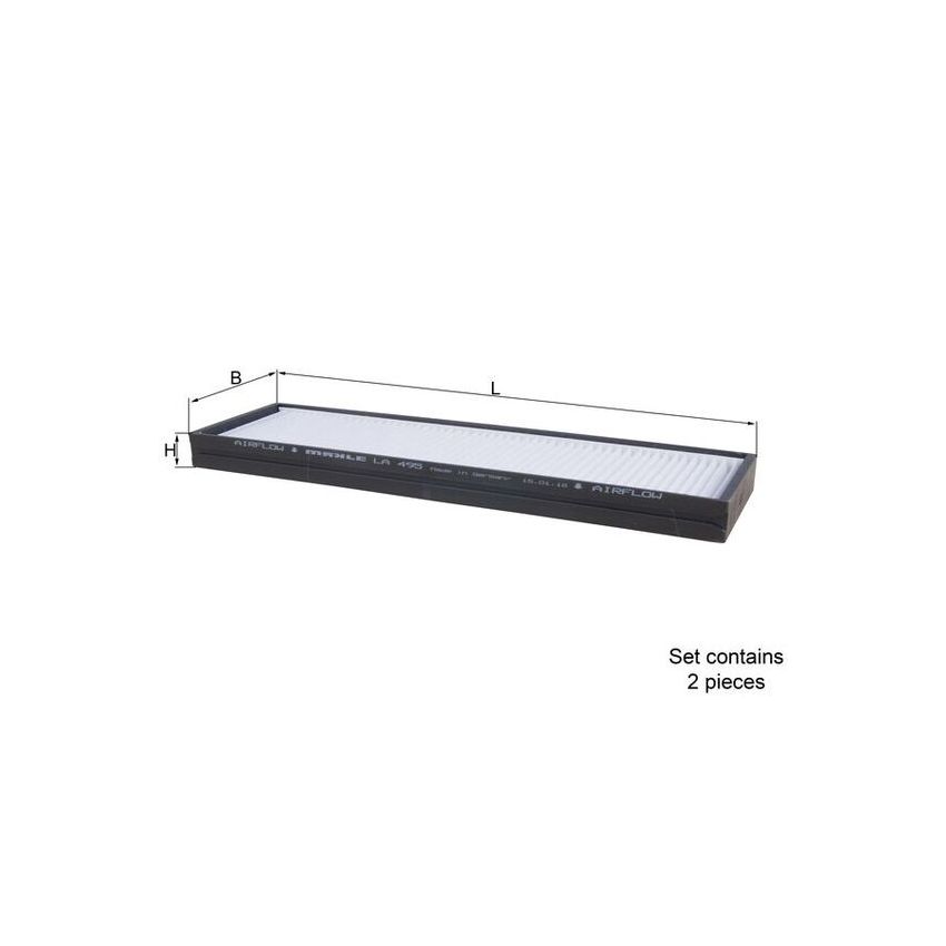 FILTR KABINOWY KNEHT LA495/S HYUNDAI 1.2-1.6 12-