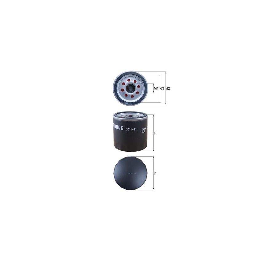 FILTR OLEJU KNEHT OC1421 OPEL 1.0-2.0 13-