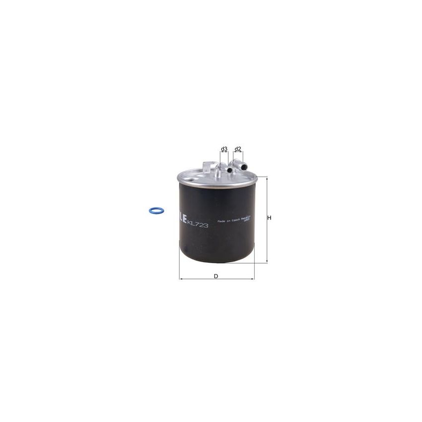 FILTR PALIWA KNEHT KL723D MERCEDES 2.0-3.0CDI 04-