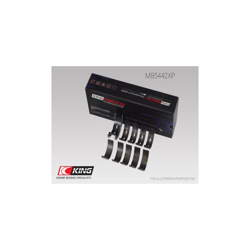 PANEWKI GŁÓWNE KING BEARINGS MB5442XP STD FORD RACING 2.0-2.3 03-