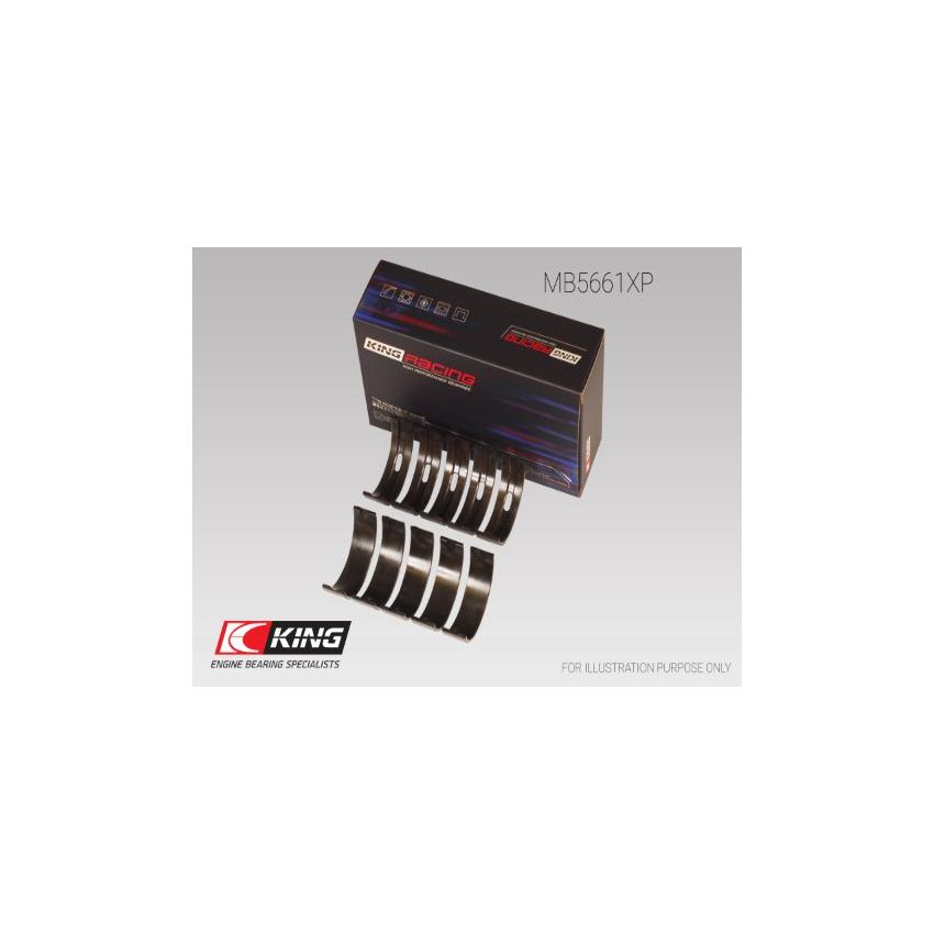 PANEWKI GŁÓWNE KING BEARINGS MB5661XP STD VW RACING 1.6-2.0 92-