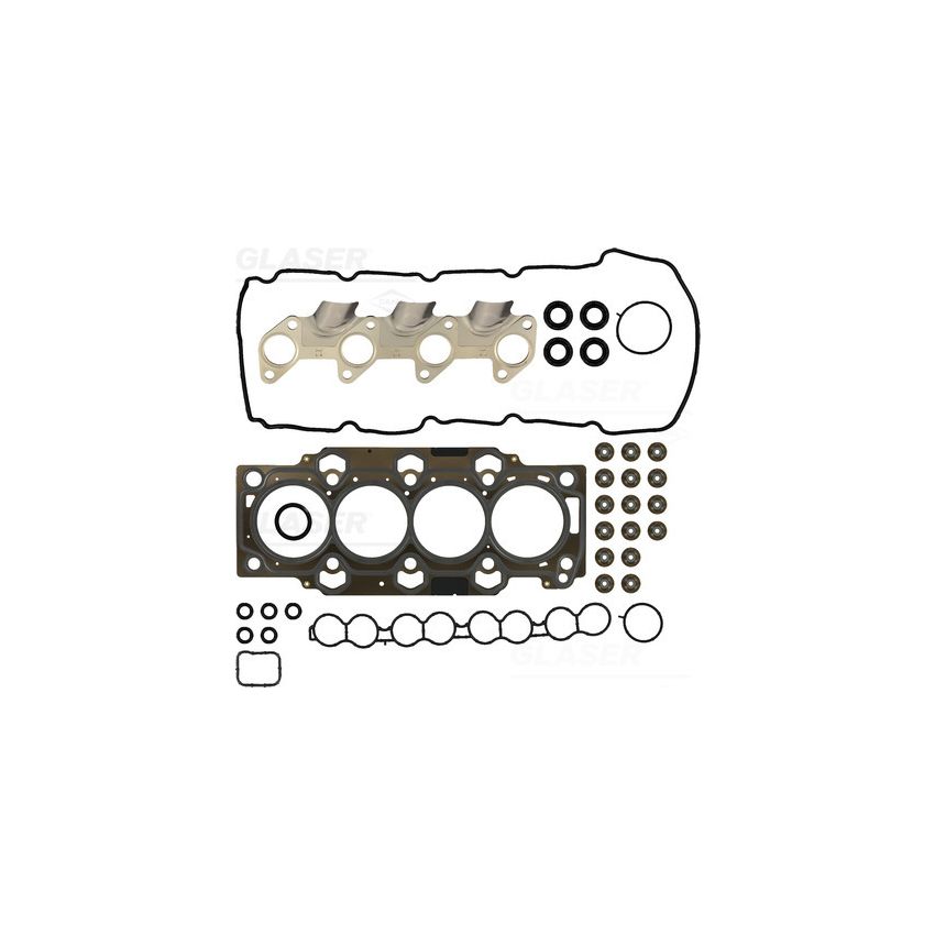 KOMPLET USZCZELEK GŁOWICY GLASER D90284-00 HYUNDAI 1.6CRDI 11-