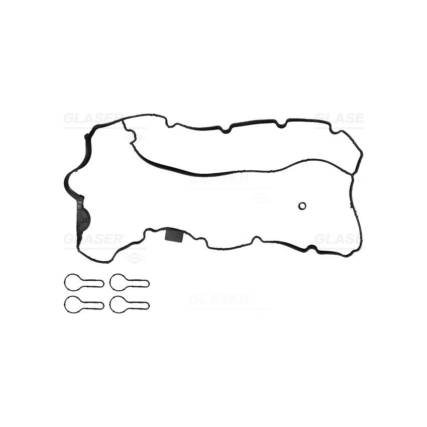 KOMPLET USZCZELEK POKRYWY ZAWORÓW GLASER V38793-00 BMW 4.4 05-08