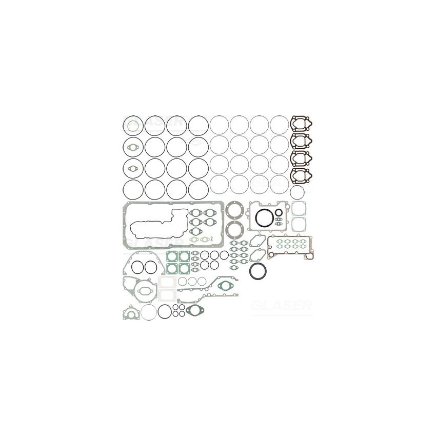 KOMPLET USZCZELEK BLOKU GLASER B38448-00 MAN D2848 -