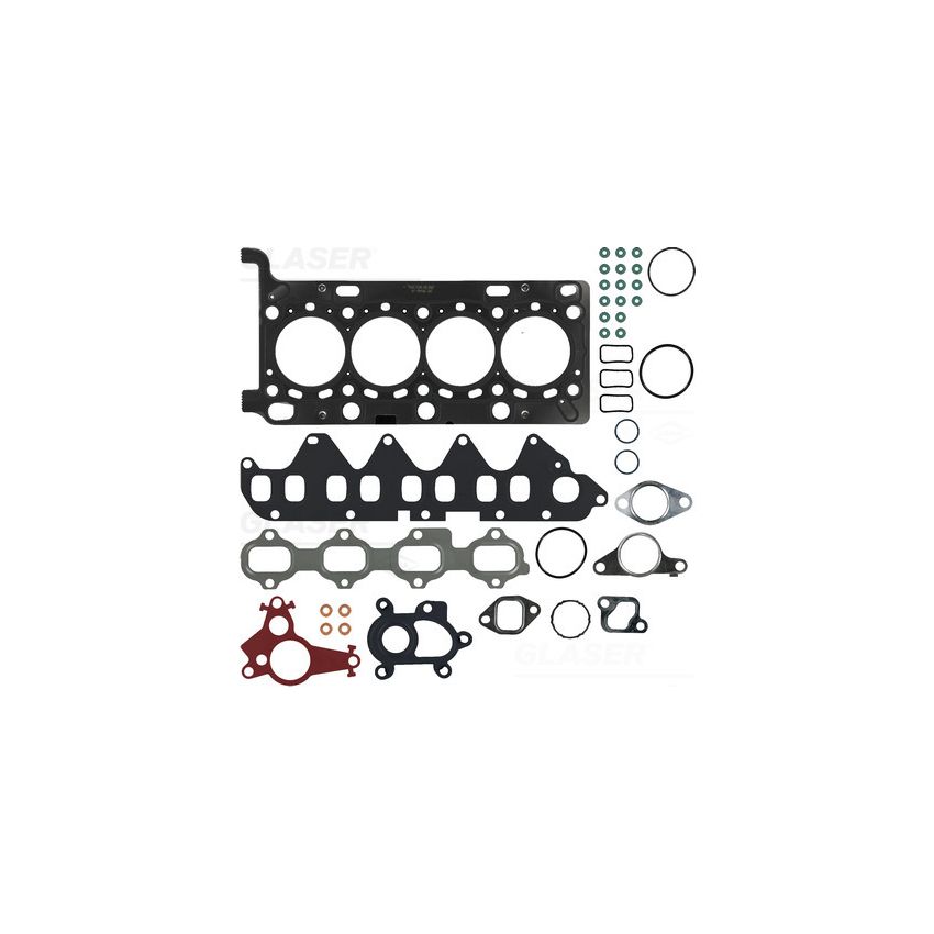KOMPLET USZCZELEK GŁOWICY GLASER D90255-00 RENAULT 1.6DCI 14-