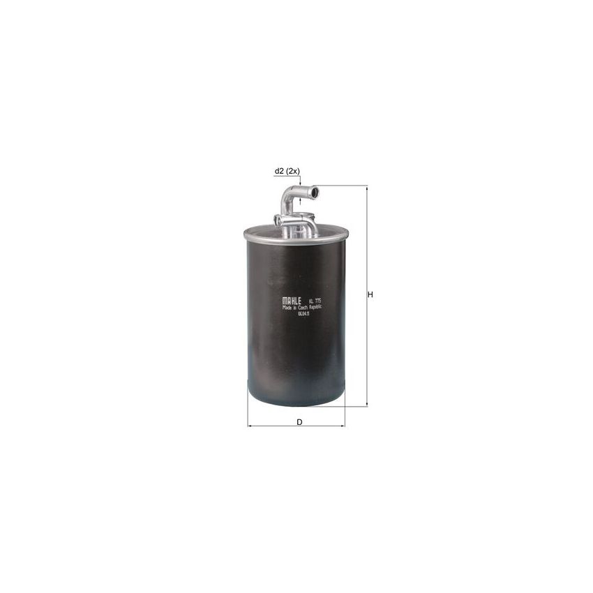 FILTR PALIWA KNEHT KL775 CHRYSLER 2.0CRD 06-17