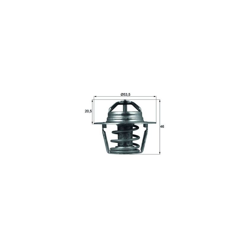 TERMOSTAT MAHLE TX9189D RENAULT 1.6-2.0D 95-