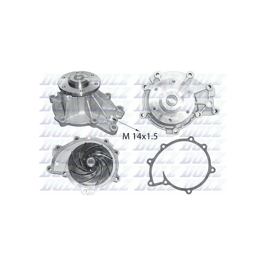 POMPA WODY DOLZ M654 MAN D0834 -