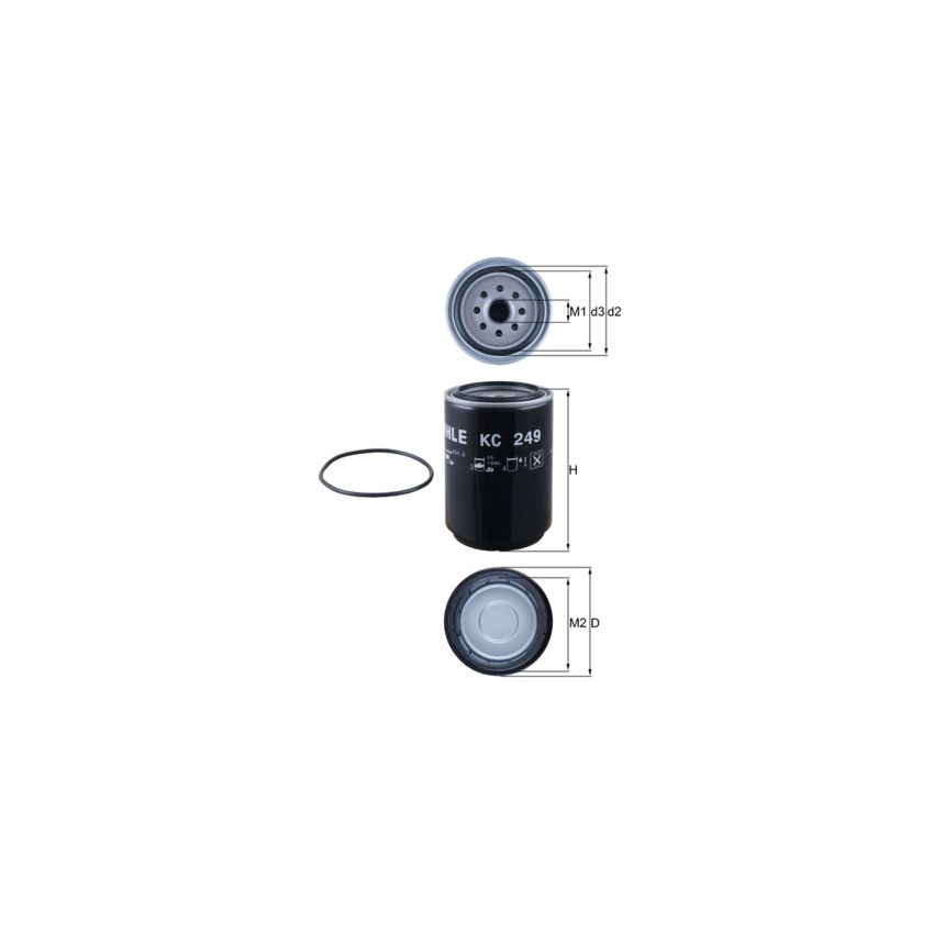 FILTR PALIWA KNEHT KC249D VOLVO D12A 94-13
