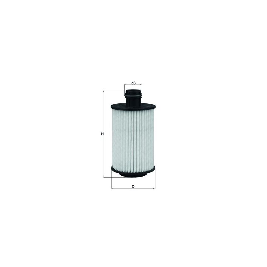 FILTR OLEJU KNEHT OX1012D CHEVROLET 2.0-2.2D 10-15