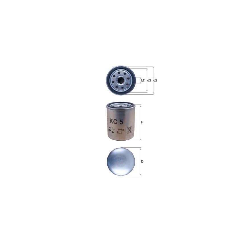 FILTR PALIWA KNEHT KC5 IZ 2.2-4.3D 69-08