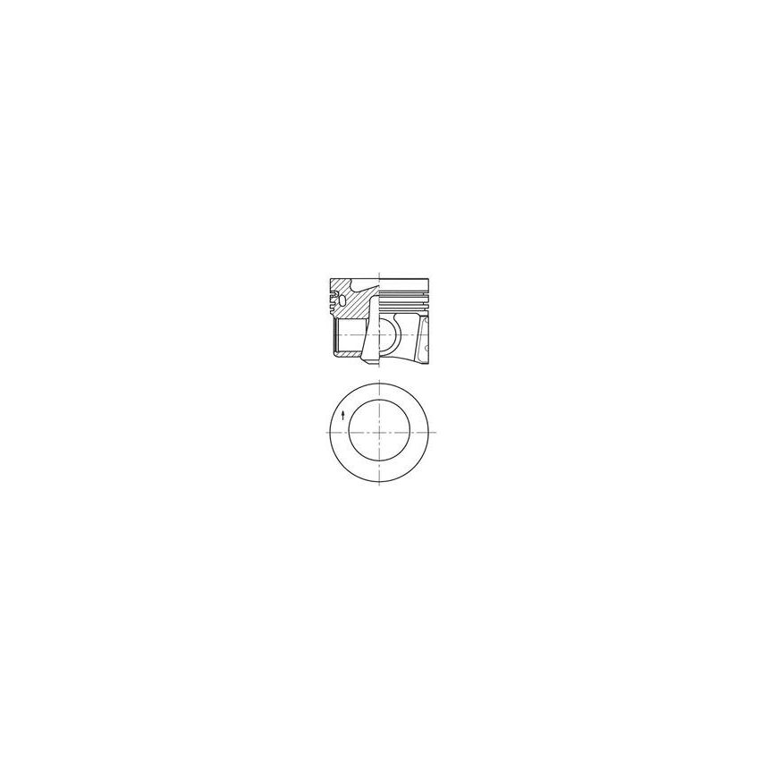 TŁOK KOLBENSCHMIDT 41271620 0.50 VOLKSWAGEN 1.6TDI 12-