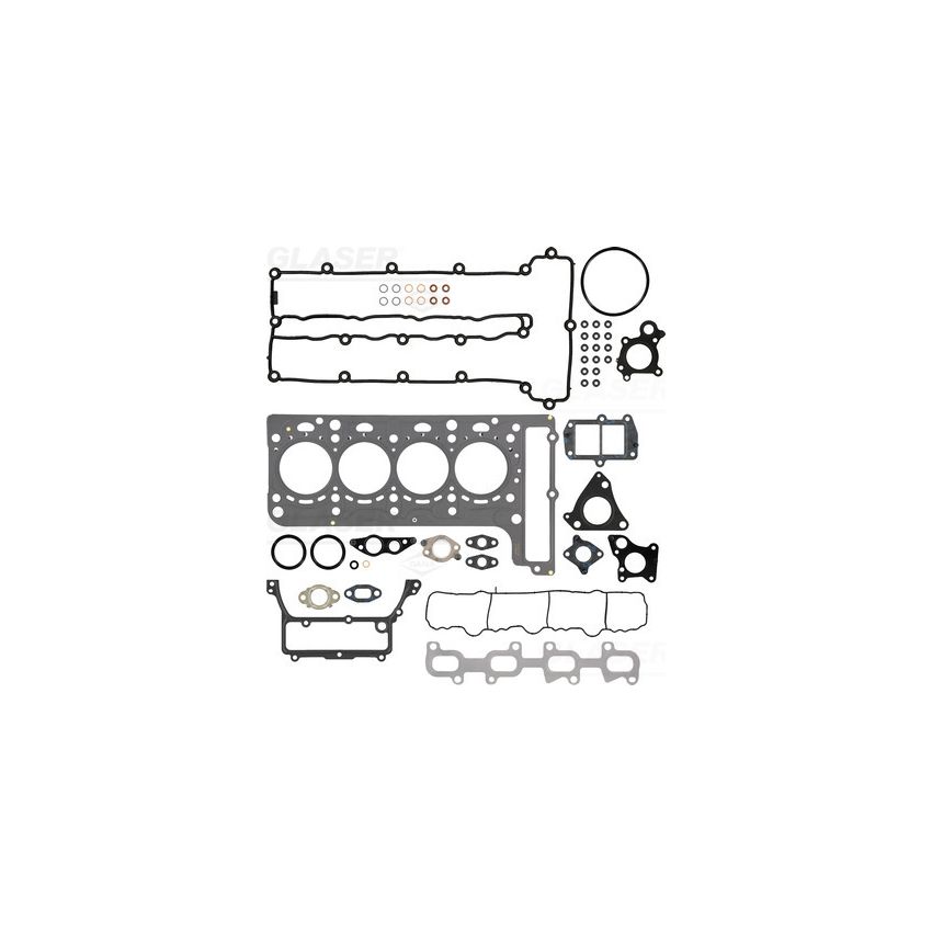 KOMPLET USZCZELEK GŁOWICY GLASER D40550-01 MERCEDES 16V 2.1CDI 12-