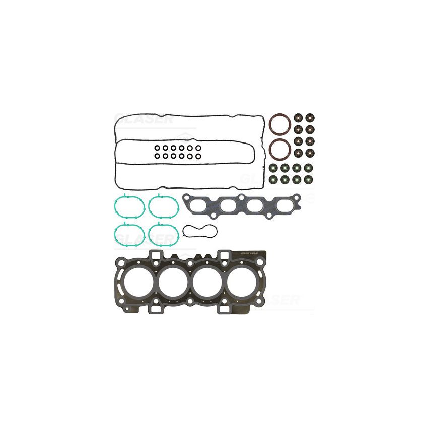 KOMPLET USZCZELEK GŁOWICY GLASER D90293-00 FORD 1.2 16-