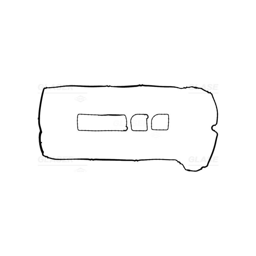 KOMPLET USZCZELEK POKRYWY ZAWORÓW GLASER V38526-00 FORD 2.0 12-