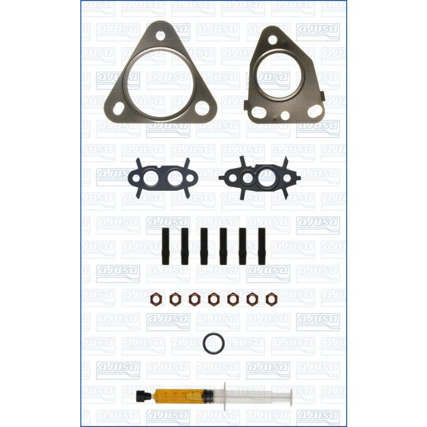 KOMPLET USZCZELEK TURBOSPRĘŻARKI AJUSA JTC12423 NISSAN 2.0DCI 07-