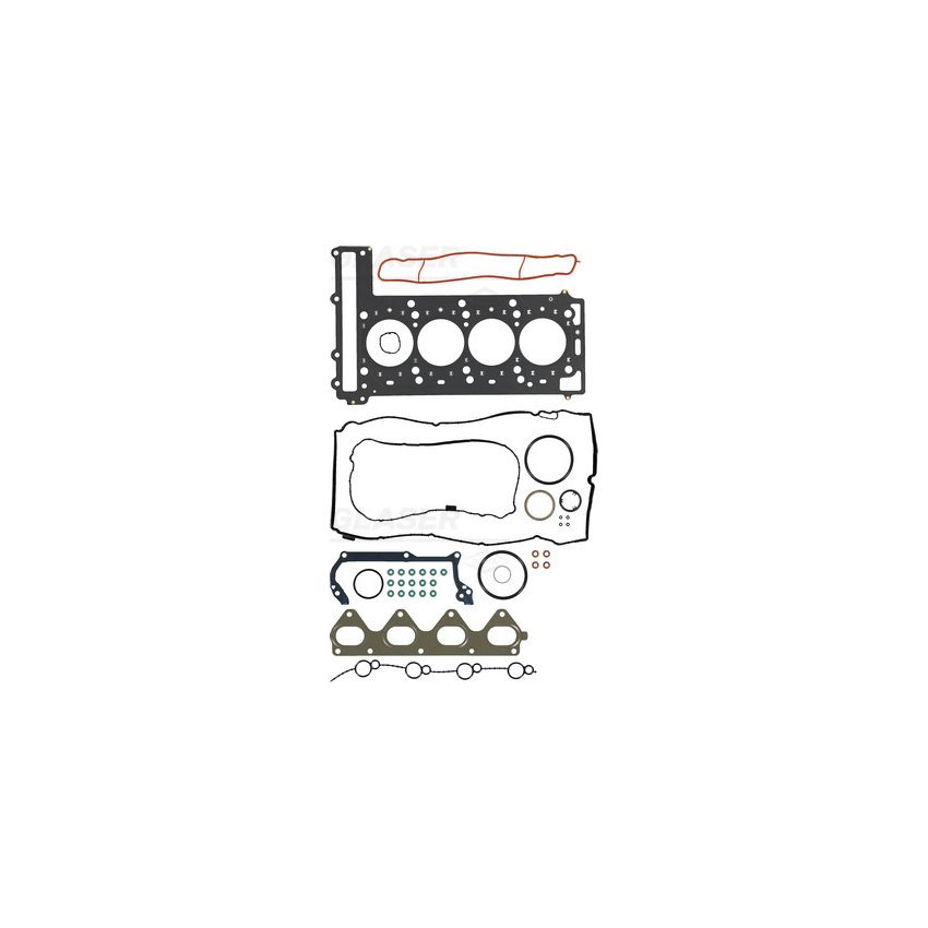KOMPLET USZCZELEK GŁOWICY GLASER D90359-00 MERCEDES 16V 1.6-2.0D 16-