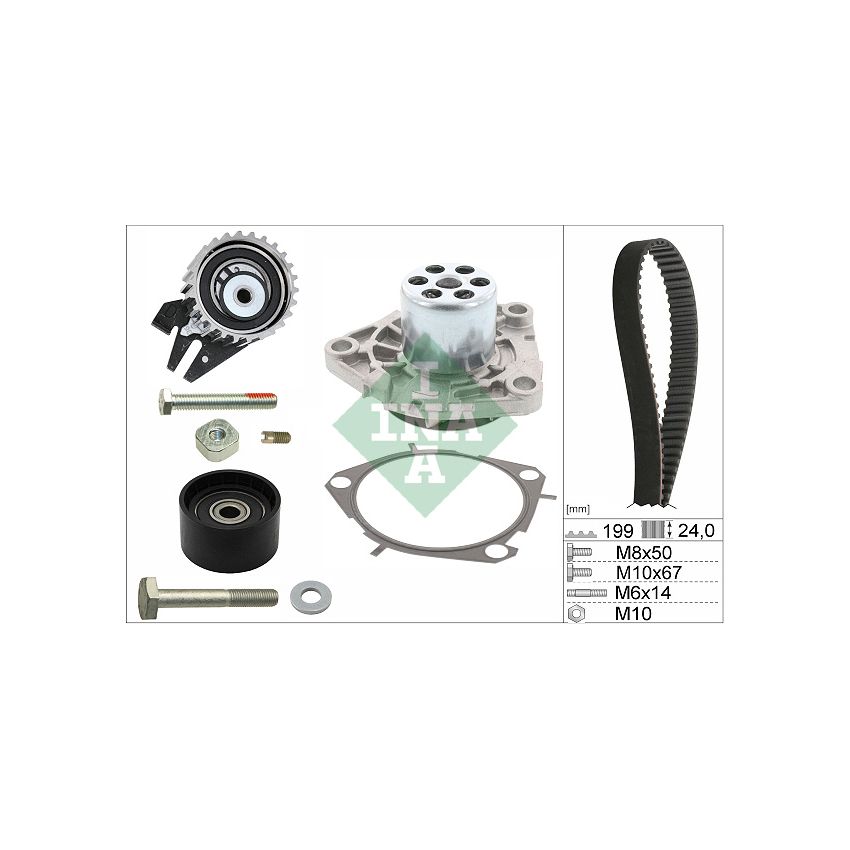KOMPLET ROZRZĄDU INA 530056230 OPEL 1.9-2.0D 03-