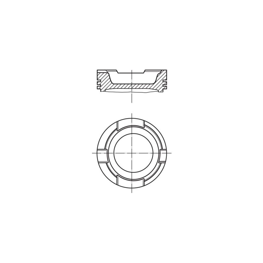 TŁOK MAHLE 227PI00108000 STD MAN E2876LE