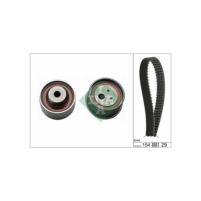 KOMPLET ROZRZĄDU INA 530030710 MITSUBISHI 1.8 97-05