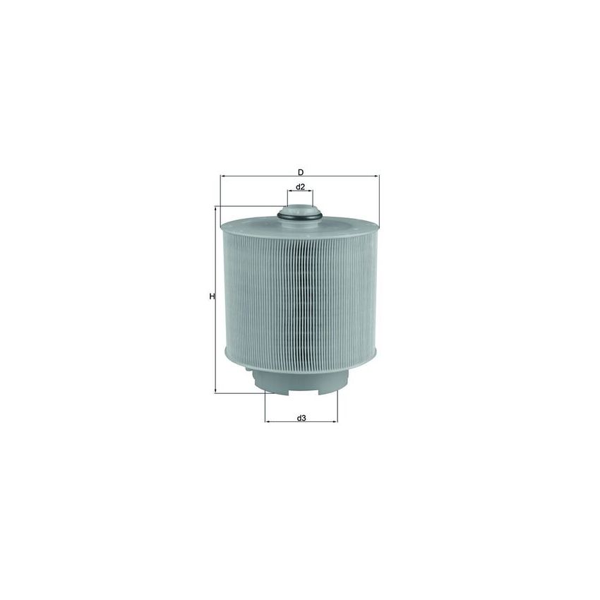 FILTR POWIETRZA KNEHT LX1006/2D VW 2.4-4.2FSI 04-11